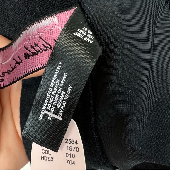 Victoria's Secret Corset Women's Black Rhinestone Embellished 34C - Picture 7 of 7